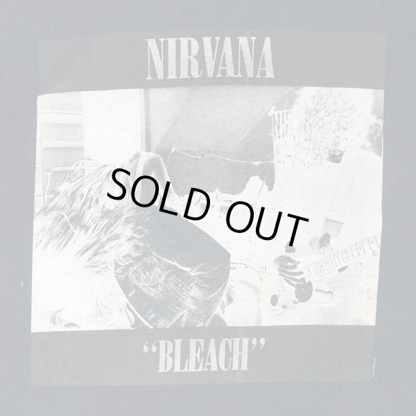 画像2: 00's NIRVANA バンドTシャツ "BLEACH" (2)