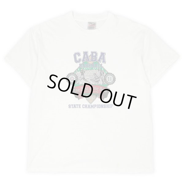 画像1: 90's CABA BASEBALL 両面プリントTシャツ (1)