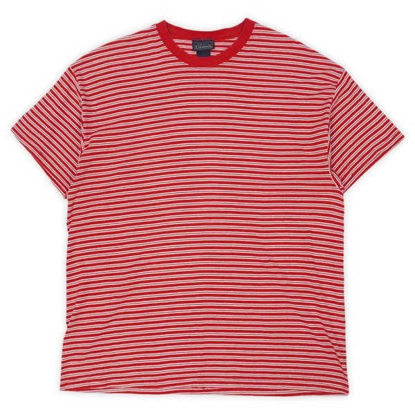 画像1: 90's BASIC EDITIONS マルチボーダーTシャツ (1)