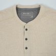 画像3: 00's Eddie Bauer ヘンリーネック サーマルカットソー (3)