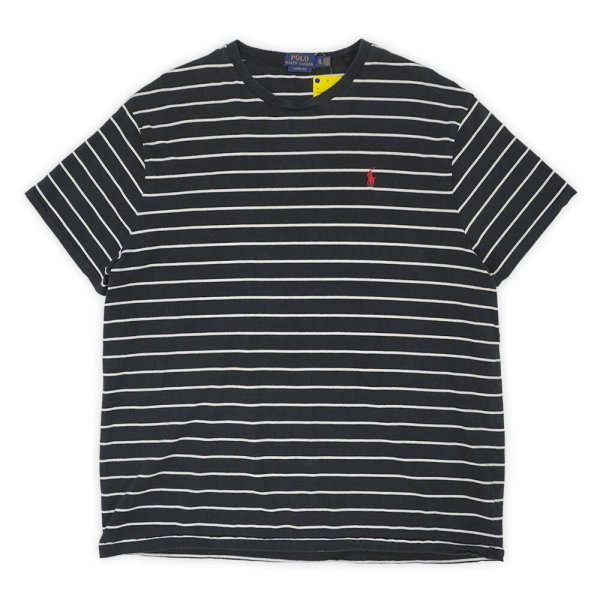 画像1: 00's Polo Ralph Lauren ボーダーTシャツ “BLACK × WHITE” (1)