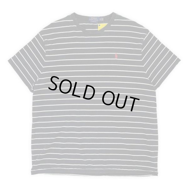 画像1: 00's Polo Ralph Lauren ボーダーTシャツ “BLACK × WHITE” (1)