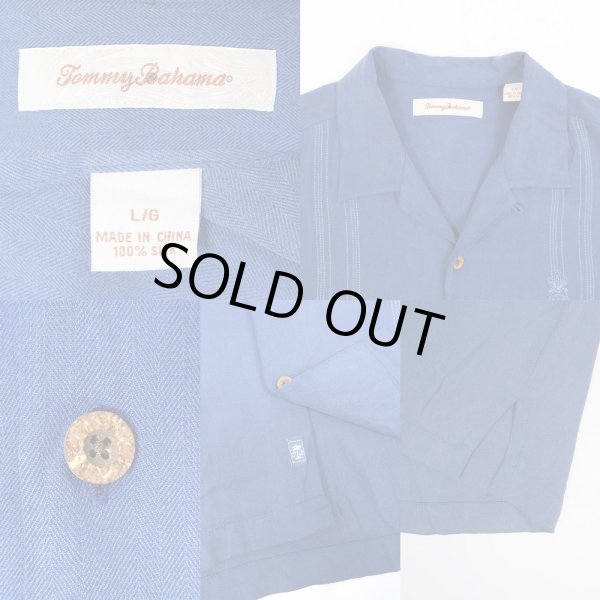 画像3: 00's TOMMY BAHAMA S/S オープンカラーシャツ (3)