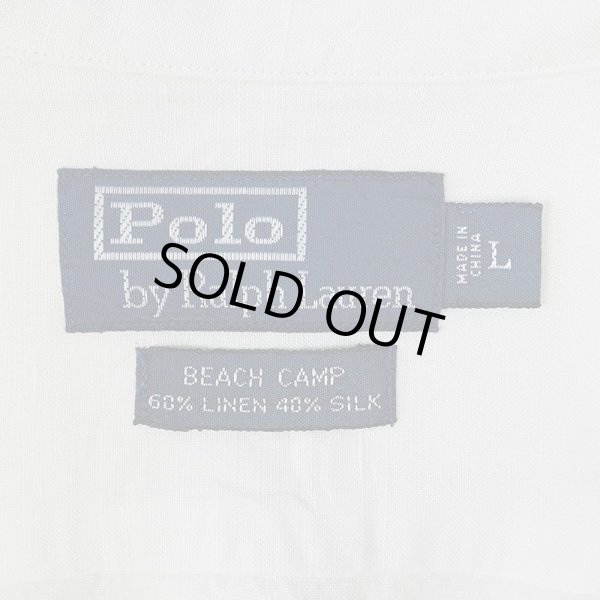 90's Polo Ralph Lauren S/S オープンカラーシャツ 