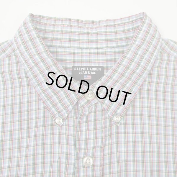 画像3: 90's POLO JEANS S/S ボタンダウンシャツ (3)