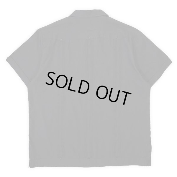 画像2: 00's CUBAVERA S/S キューバシャツ "BLACK" (2)