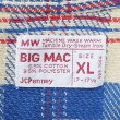 画像2: 70's BIG MAC ヘビーネルシャツ "単色タグ" (2)