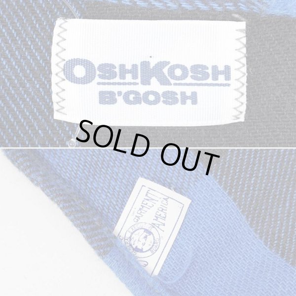 画像2: 80's OSHKOSH ヘビーネルシャツ (2)