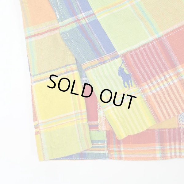 画像3: 90's Polo Ralph Lauren S/S オープンカラーシャツ "CALDWELL / 裾ポニー" (3)