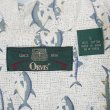 画像2: 90's ORVIS S/S 総柄 オープンカラーシャツ (2)
