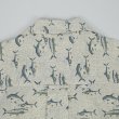 画像4: 90's ORVIS S/S 総柄 オープンカラーシャツ (4)