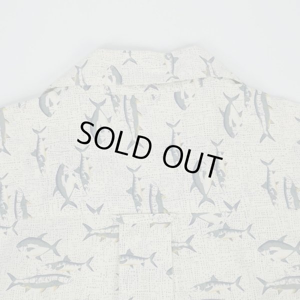 画像4: 90's ORVIS S/S 総柄 オープンカラーシャツ (4)