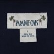 画像2: 00's PARADISE COVES S/S オープンカラー シルクシャツ "BLACK" (2)