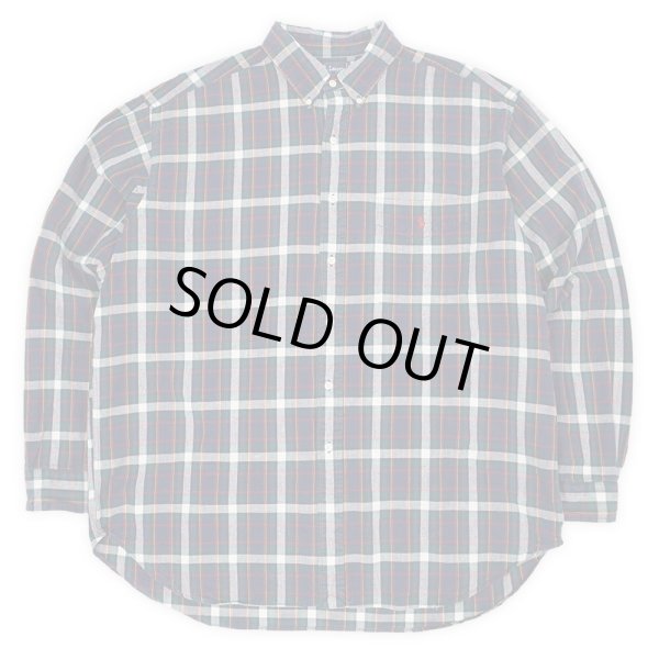 画像1: 90's Polo Ralph Lauren フランネル ボタンダウンシャツ "BLAIRE" (1)