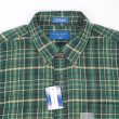 画像3: 90's TOWNCRAFT フランネル ボタンダウンシャツ "DEADSTOCK / Green Plaid" (3)