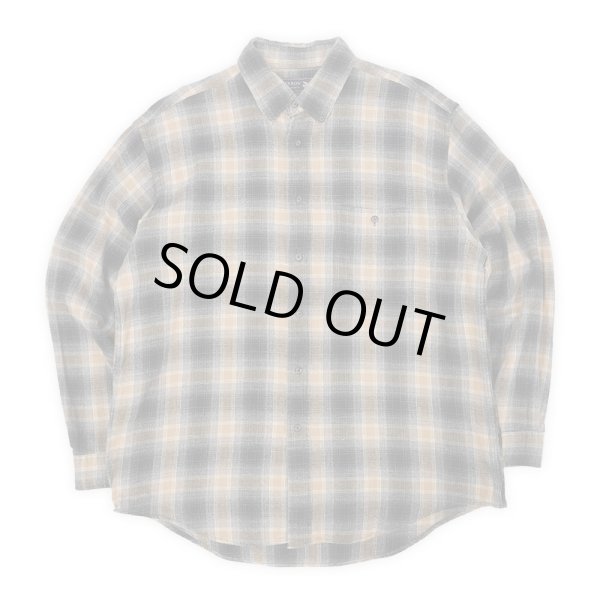 画像1: 00's Arrow フランネル ボタンダウンシャツ "Ombre Plaid" (1)