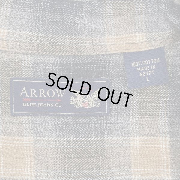 画像2: 00's Arrow フランネル ボタンダウンシャツ "Ombre Plaid" (2)