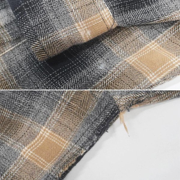 画像5: 00's Arrow フランネル ボタンダウンシャツ "Ombre Plaid" (5)