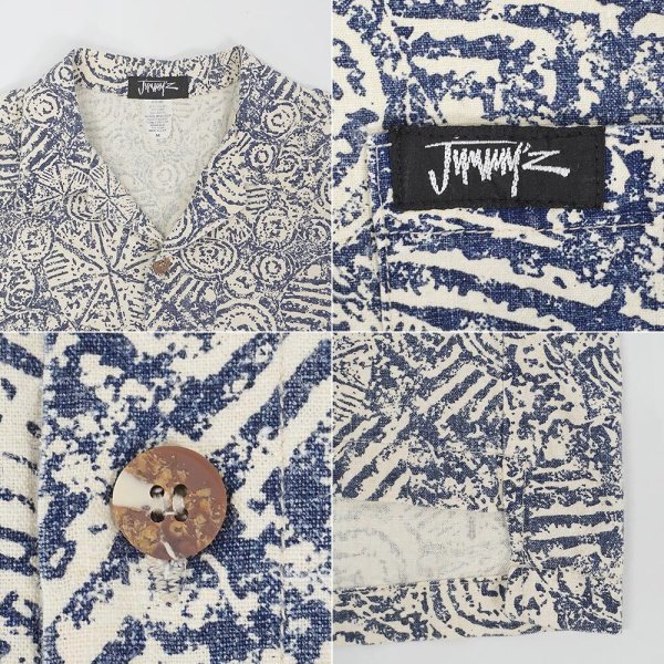 画像3: 80-90's JIMMY'S S/S 総柄 オープンカラーシャツ “MADE IN USA” (3)