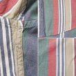 画像4: 90's LANDS' END マルチストライプ柄 S/S ボタンダウンシャツ (4)
