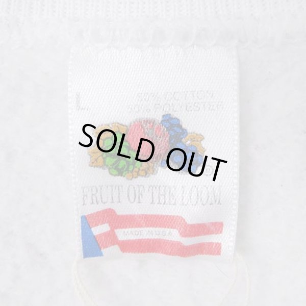 画像3: 90's FRUIT OF THE LOOM ドッグプリントスウェット "Saluki / MADE IN USA" (3)