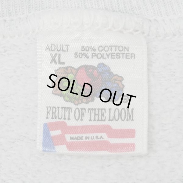 画像3: 90's FRUIT OF THE LOOM 両面プリント スウェット “MADE IN USA” (3)