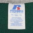 画像2: 00's RUSSELL リバースウィーブタイプ カレッジプリントスウェット (2)