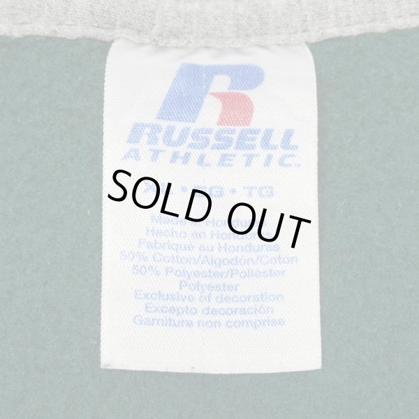 画像2: 00's RUSSELL リバースウィーブタイプ カレッジプリントスウェット (2)