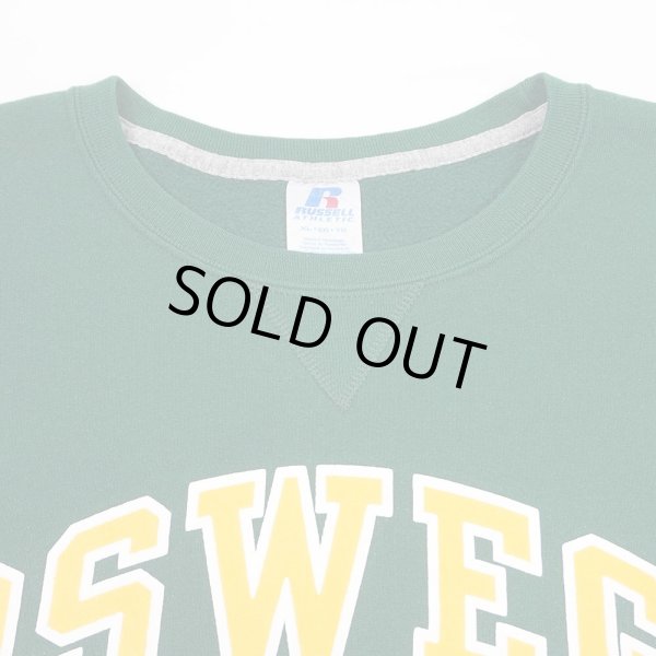 画像3: 00's RUSSELL リバースウィーブタイプ カレッジプリントスウェット (3)