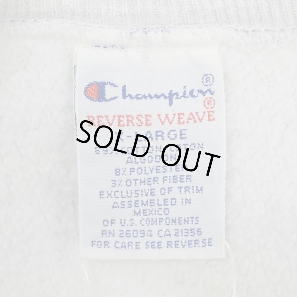 画像2: 90-00's Champion リバースウィーブスウェット "目無し / Heather Gray" (2)