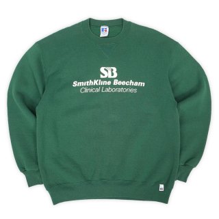 80's RUSSELL カレッジプリントスウェット “MADE IN USA / BLACK