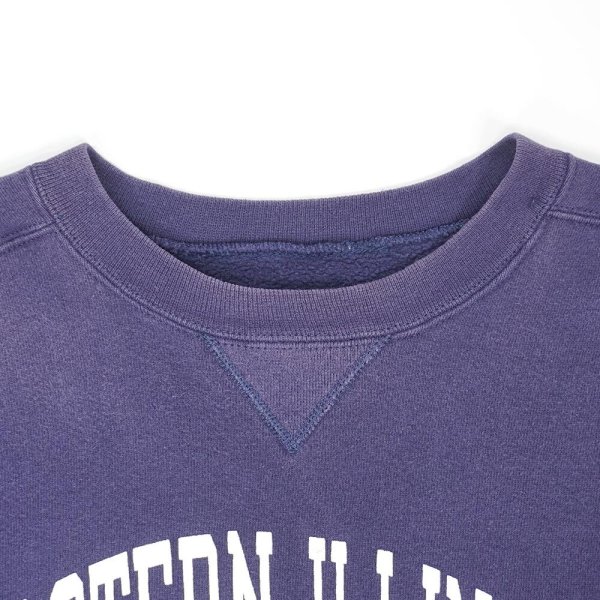 画像3: 90's RUSSELL カレッジプリント スウェット "MADE IN USA / HIGH COTTON" (3)