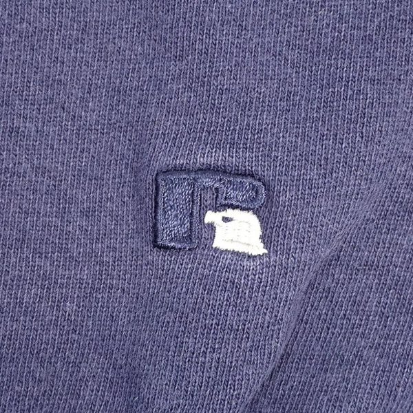画像4: 90's RUSSELL カレッジプリント スウェット "MADE IN USA / HIGH COTTON" (4)