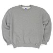 画像1: 90-00's RUSSELL 前V ブランクスウェット "HEATHER GRAY" (1)