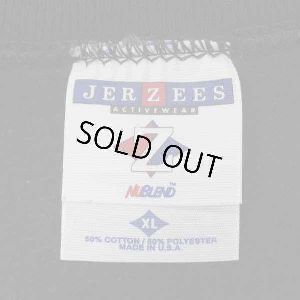 画像2: 90s JERZEES ブランクスウェット "BLACK / MADE IN USA" (2)
