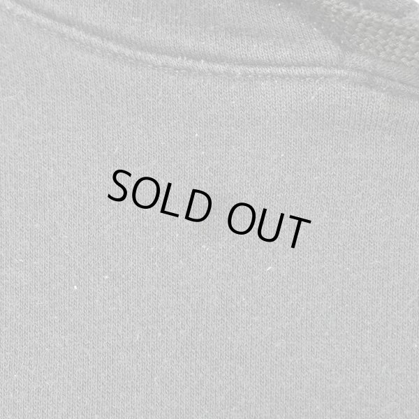 画像4: 00's NIKE スウォッシュロゴ刺繍 スウェットパーカー "BLACK" (4)