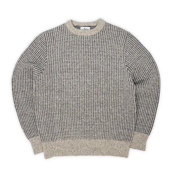 画像1: 70-80's Woolrich 総柄 ウールニット "MADE IN USA" (1)