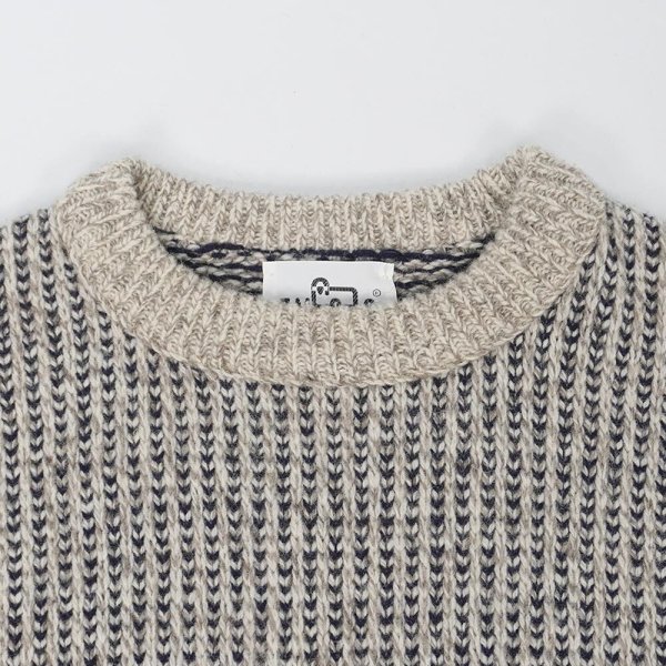 画像3: 70-80's Woolrich 総柄 ウールニット "MADE IN USA" (3)