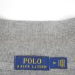 画像4: 00's Polo Ralph Lauren ハーフジップ コットンニット "GRAY" (4)