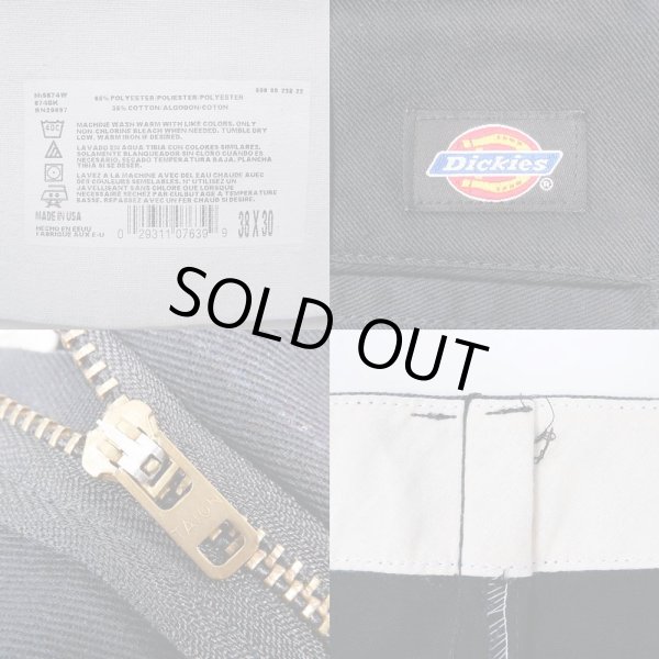 画像3: 90's Dickies 874 ワークパンツ "MADE IN USA / BLACK" (3)