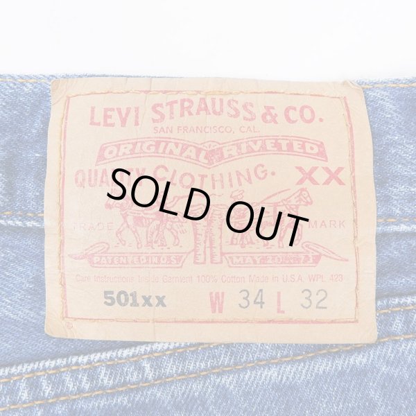 画像3: 90's Levi's 501 デニムパンツ "MADE IN USA / W34 L32" (3)
