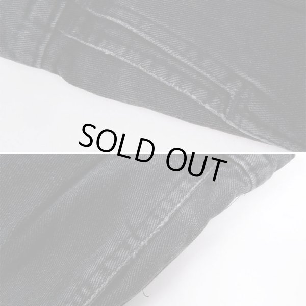 画像5: 90's DOCKERS 2タック ブラックデニムトラウザー "MADE IN USA" (5)