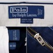 画像4: 90's Polo Ralph Lauren 2タック チノトラウザー “ANDREW PANT / NAVY / W34 L30” (4)