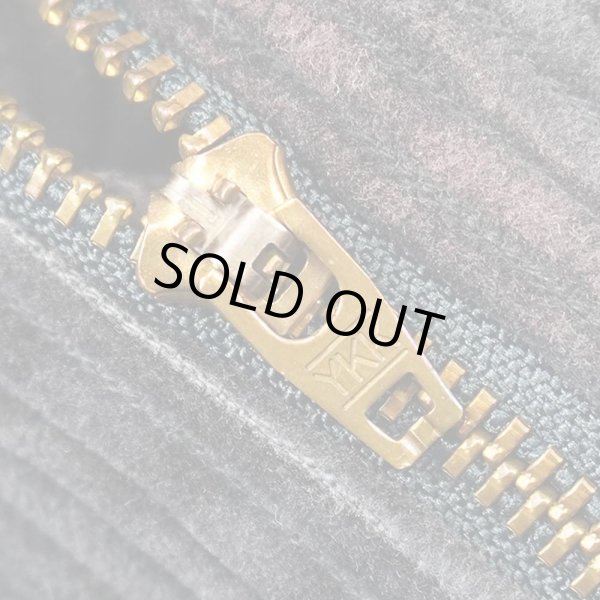 画像4: 90's Eddie Bauer 2タック 太畝コーデュロイトラウザー "白タグ / NAVY" (4)