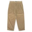 画像1: 00's DOCKERS 2タック 太畝コーデュロイトラウザー "BEIGH / W34 L29" (1)