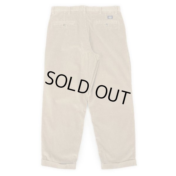 画像2: 00's DOCKERS 2タック 太畝コーデュロイトラウザー "BEIGH / W34 L29" (2)