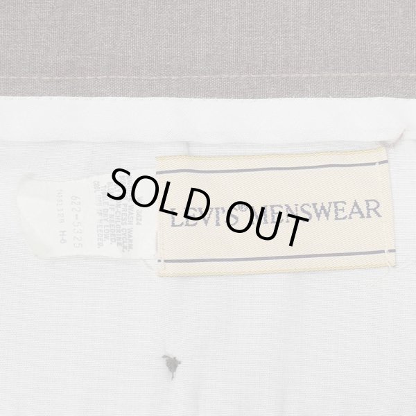 画像3: 80's Levi's アクションスラックス "Heather Brown" (3)