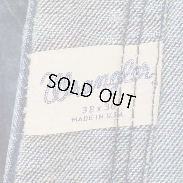 画像3: 60's Wrangler 13MWZ デニムパンツ "MADE IN USA / W38 L30" (3)