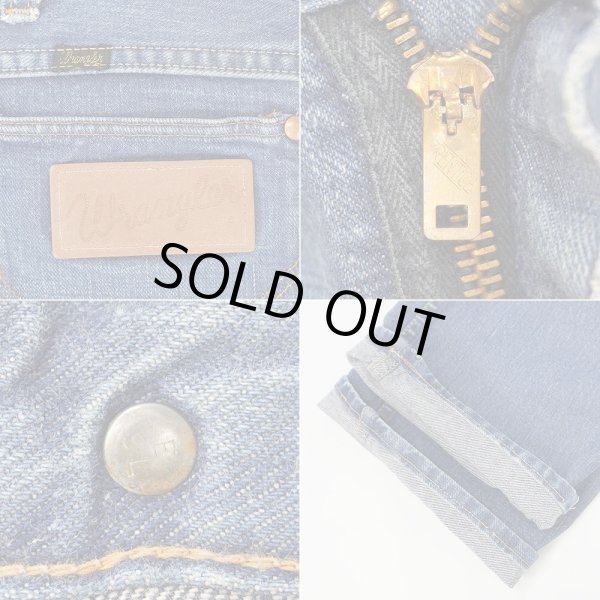 画像4: 60's Wrangler 13MWZ デニムパンツ "MADE IN USA / W38 L30" (4)