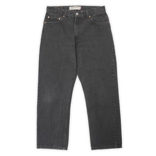 90's Levi's 505-0259 先染め ブラックデニムパンツ 